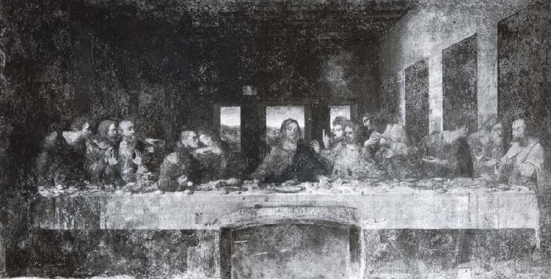 LEONARDO da Vinci The last dinner Norge oil painting art
